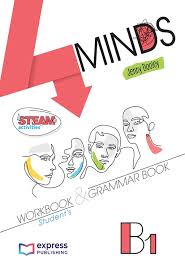 4 MINDS B1 A Student's & Workbook + Grammar Book