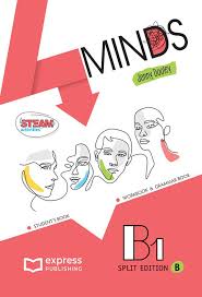 4 MINDS B1 B Student's & Workbook + Grammar Book