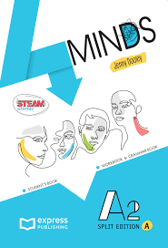 4 MINDS A2 A Student's & Workbook + Grammar Book