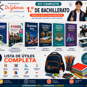 Kit Escolar - Primero de bachillerato