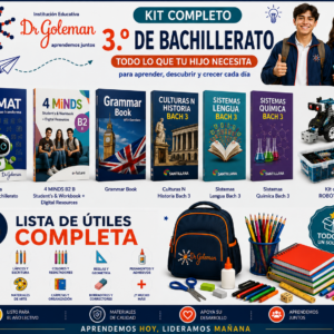 Kit Escolar - Tercero de bachillerato
